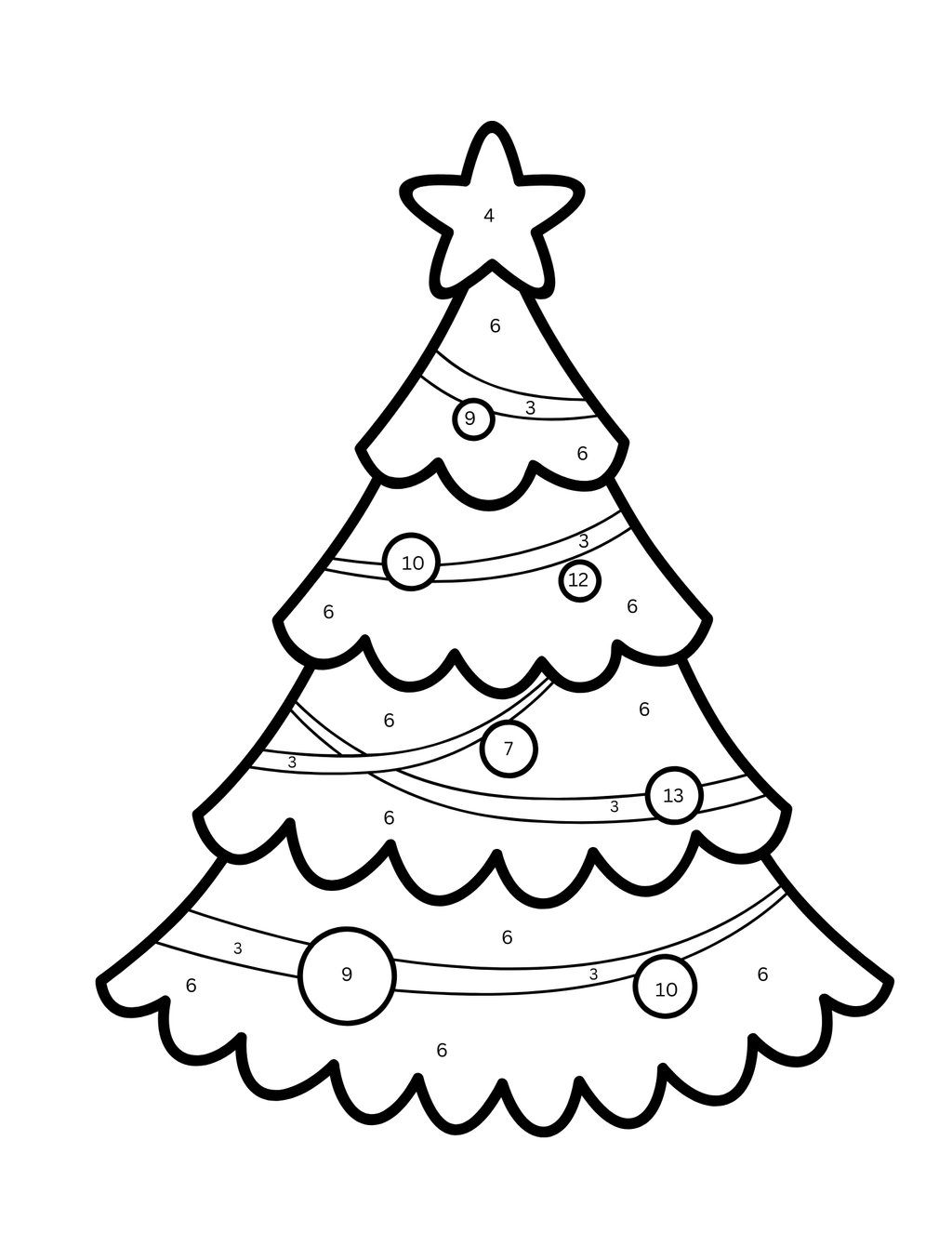 Snowy Smiles Holiday Color By Number Coloring Book