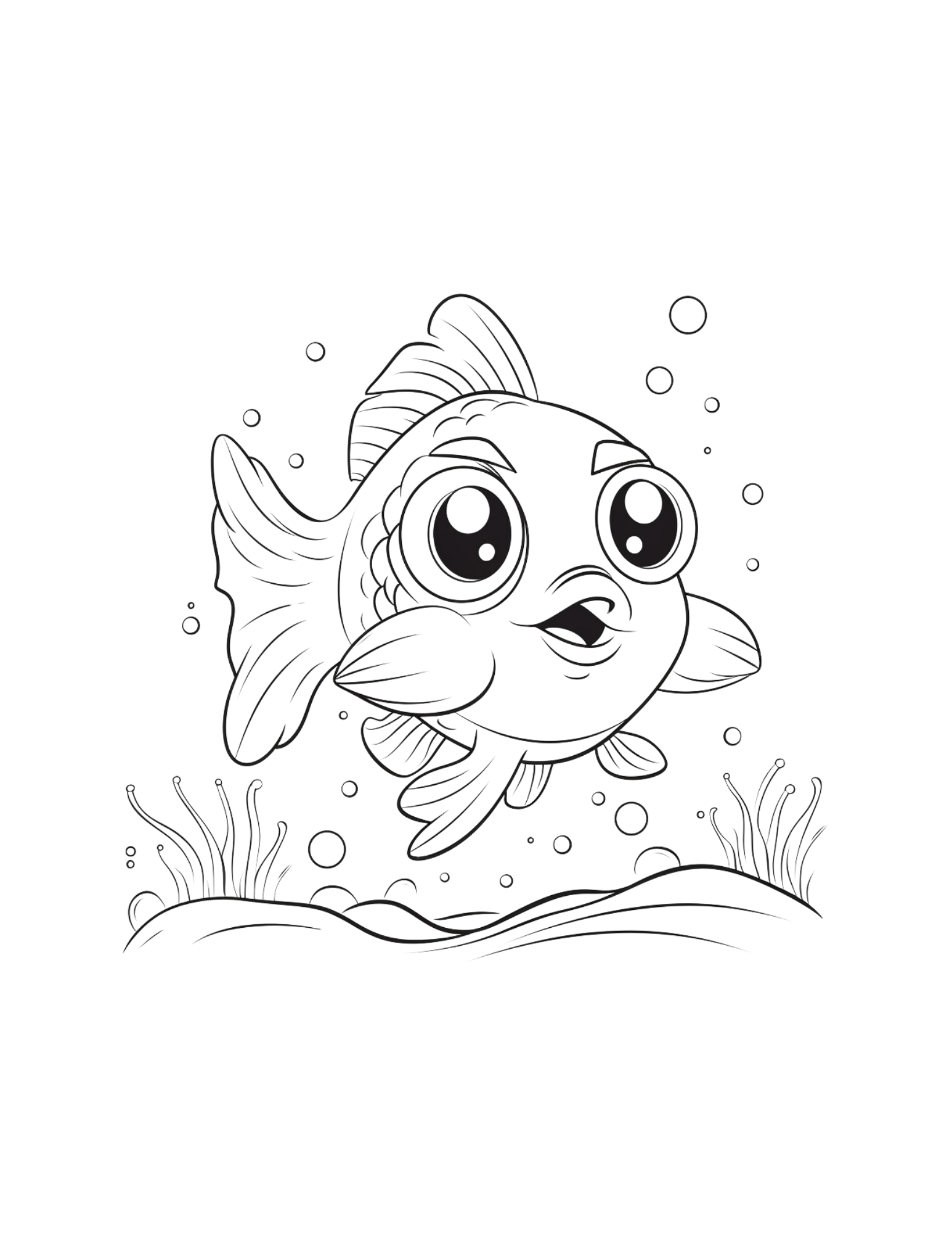 Seashells and Mermaid Tails Coloring Book