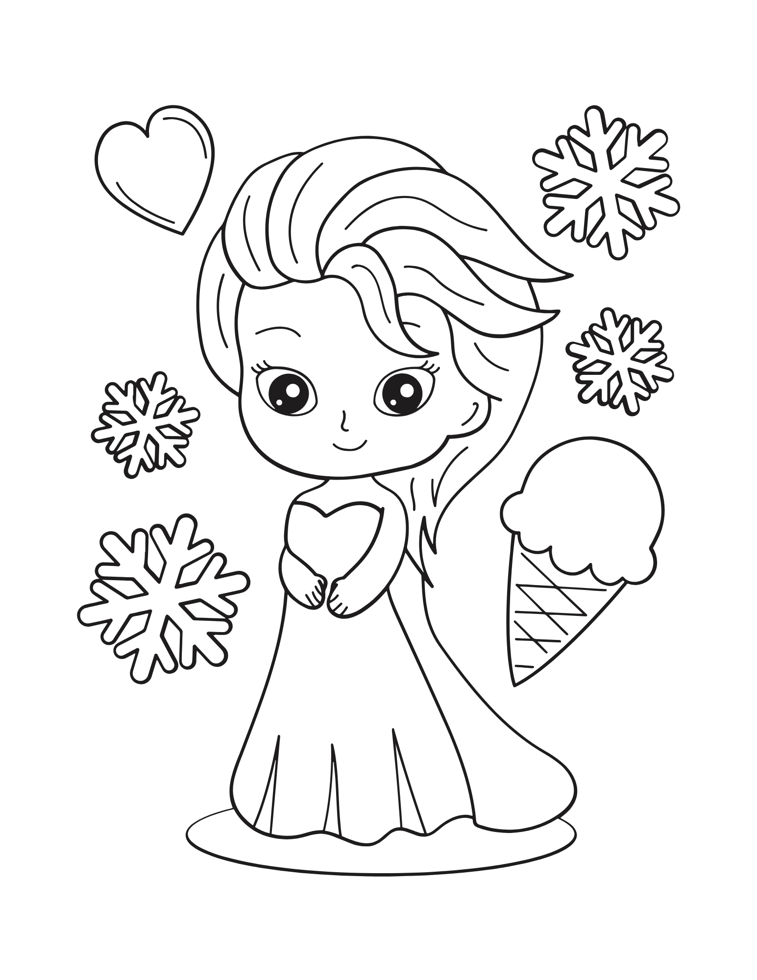 Princess Dreams Coloring Book
