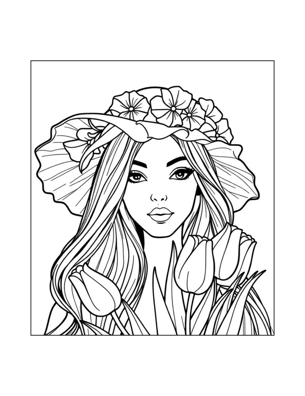 Easter Vibes Coloring Book