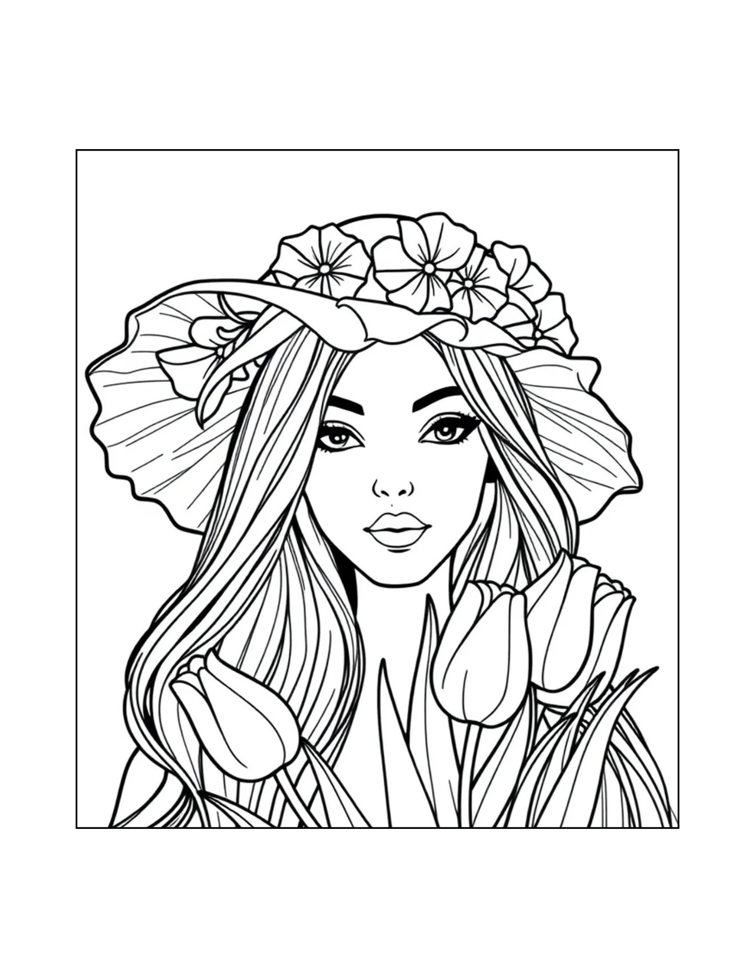 Easter Vibes Coloring Book