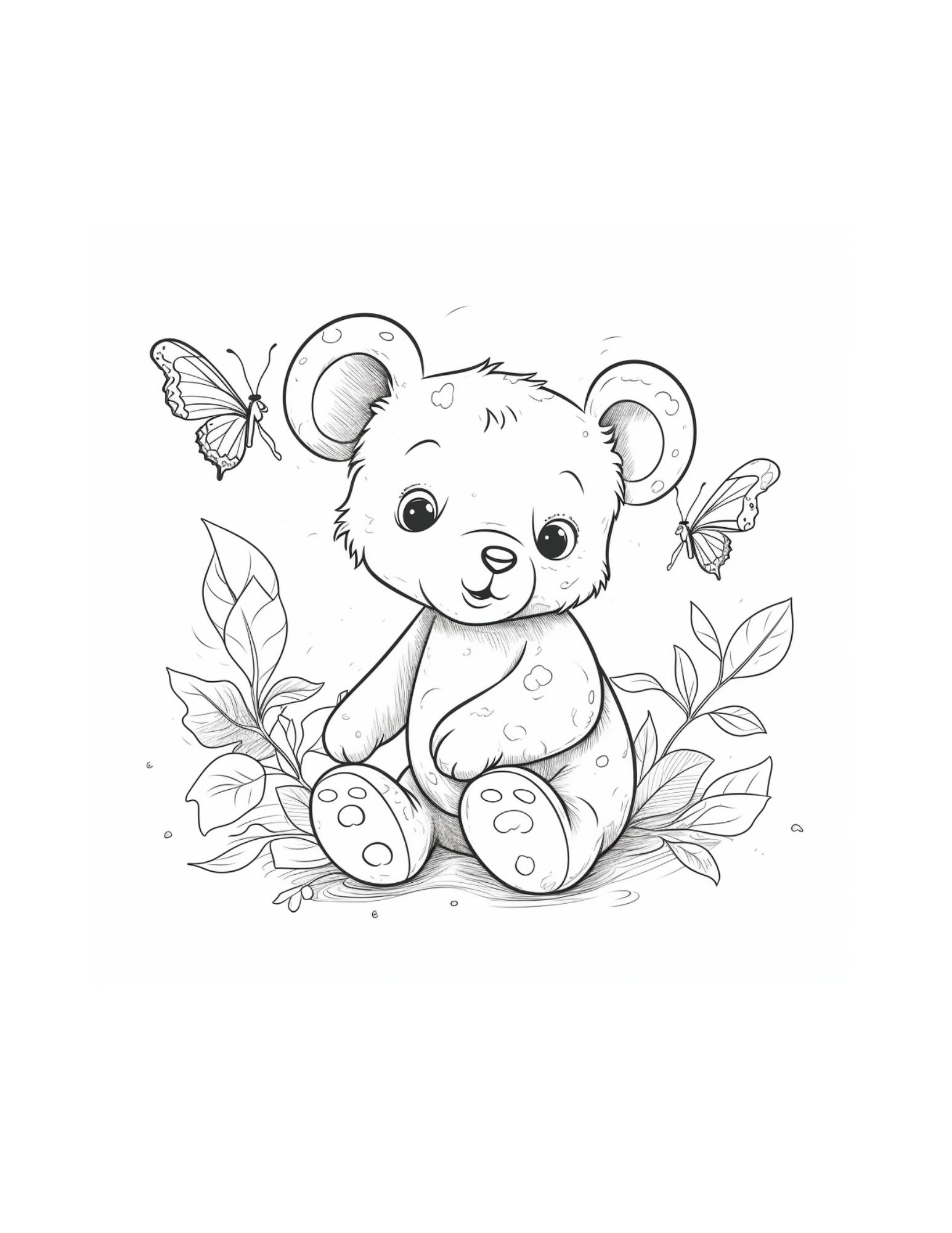 Butterfly Bliss Coloring Book