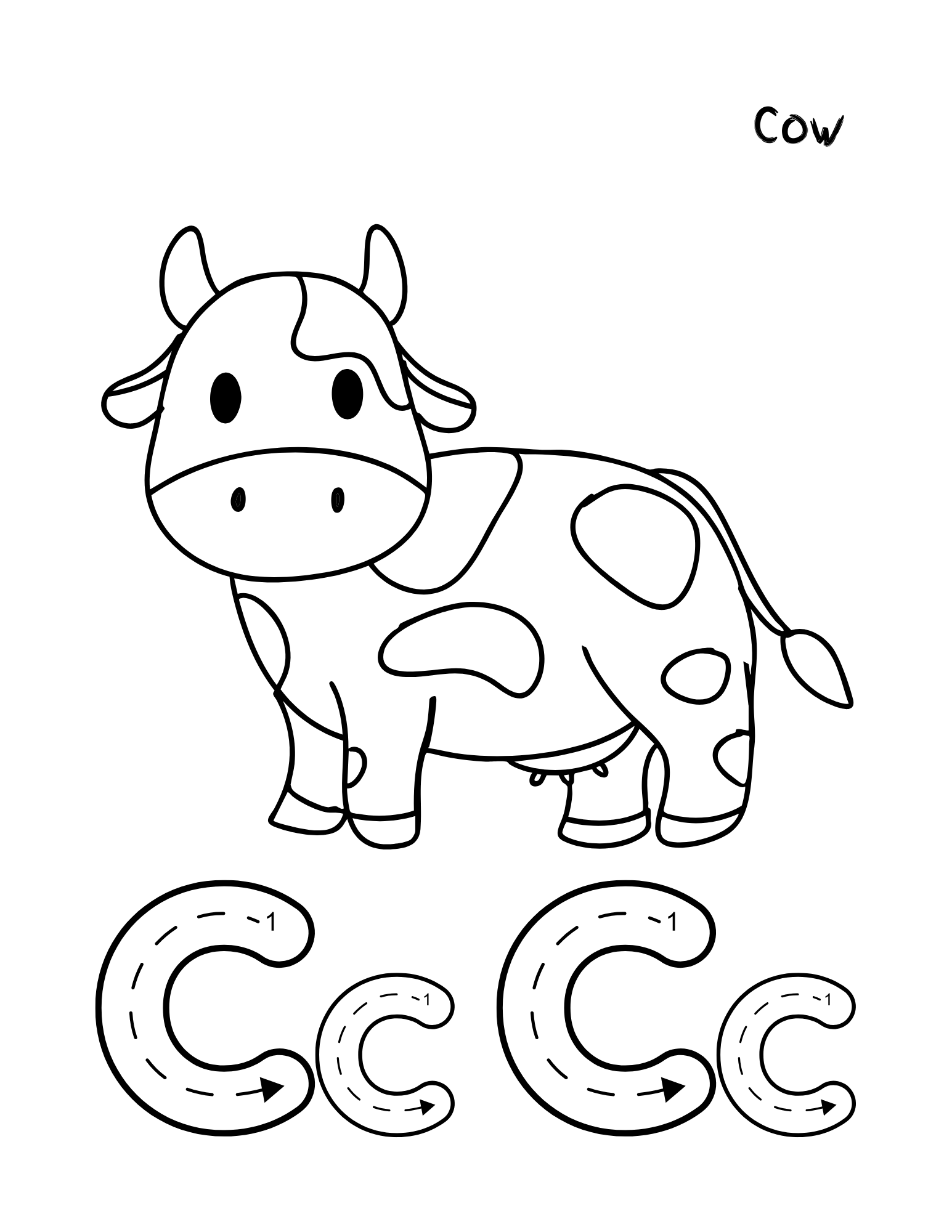 Color Me ABC Coloring Book
