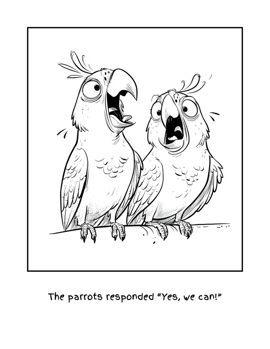Shiver Me Feathers: A Haunted Voyage Coloring Book Story