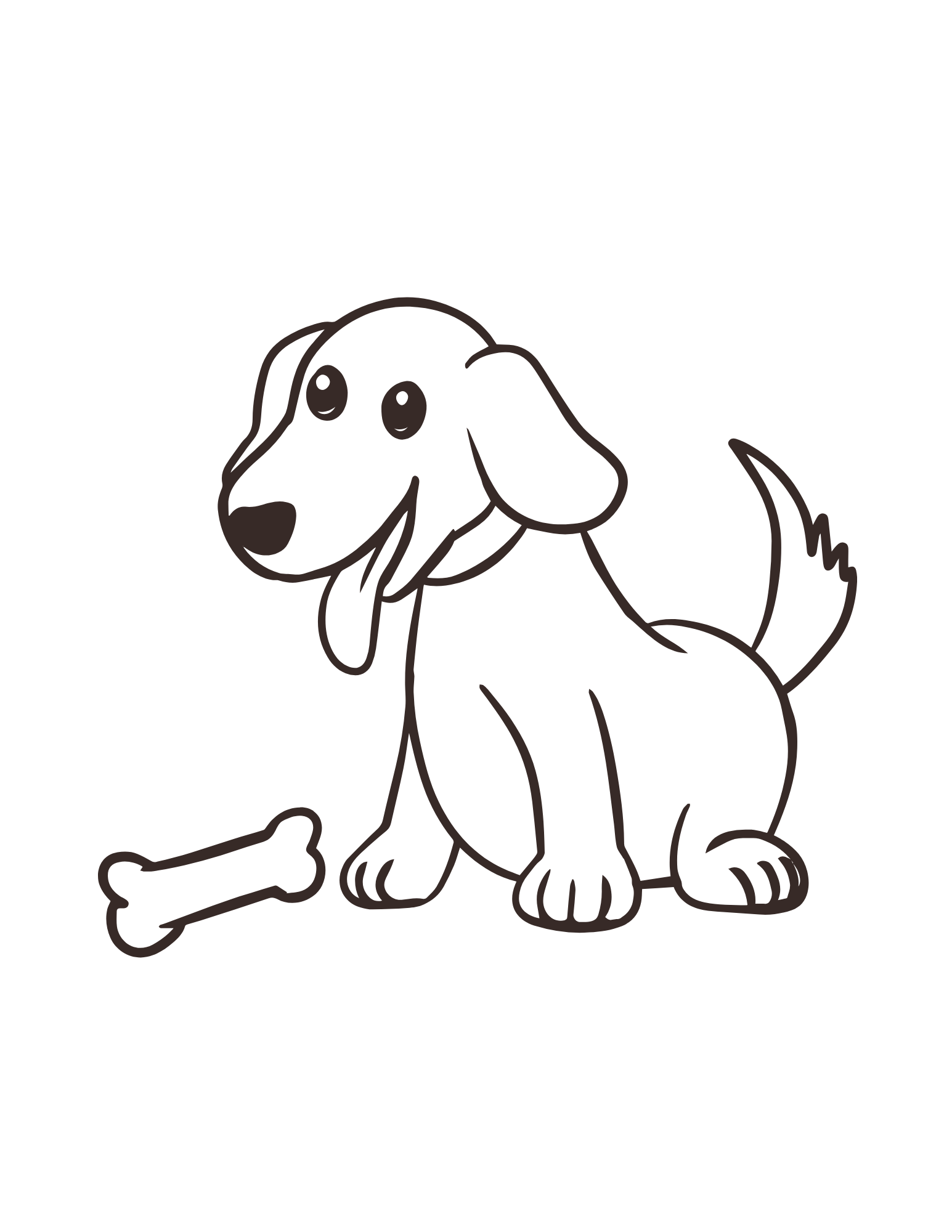 Puppy Love Coloring Book