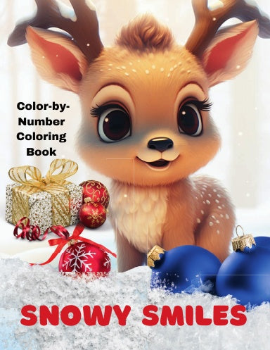 Snowy Smiles Holiday Color By Number Coloring Book – LIVE LAUGH COLOR